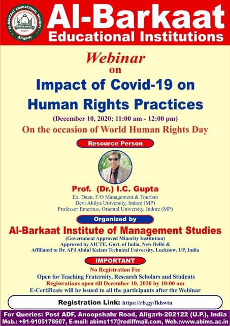 Impact of Covid-19 on Human Rights Practices 
